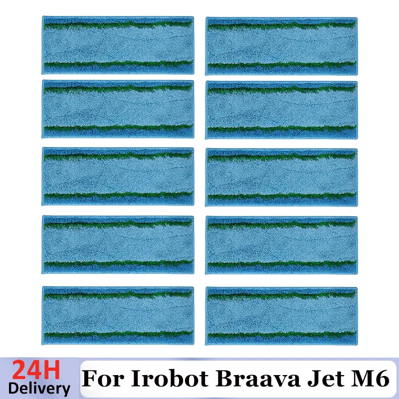 Detachable Mop Pads for IRobot Braava Jet M6 Series Robot Up