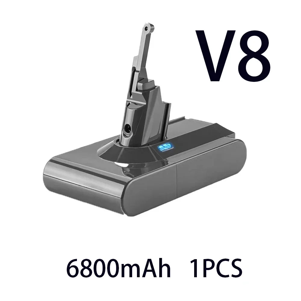 DHL 100% New Vacuum Cleaner Rechargeable Battery for Dyson V6 V8 Series SV07 DC62 DC58 DC31 Absolute Fluffy Animal Pro Bateria