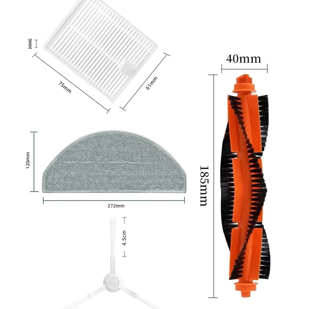 For Xiaomi Robot Vacuum E10 E12 B112 Sweeper Cleaner Spare P