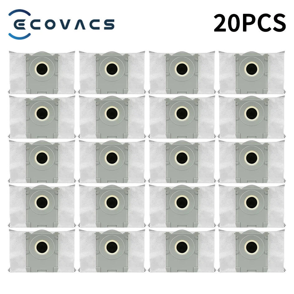 ECOVACS X9 PRO OMNI / X9 Pro Robot Vacuum Spare Parts Main Side Brushes Mop Cloths HEPA Filters Dust Bags Accessories