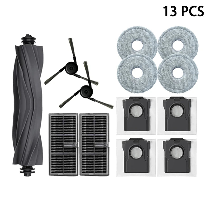 Dreame X40 Ultra / X40 Pro Robot Vacuum Cleaner Accessories Main Side Brush Mop Cloth Hepa Filter Dust Bag Spare Parts