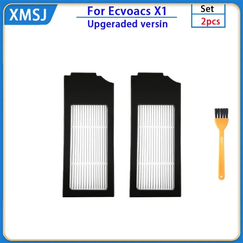 For Ecovacs Deebot X1 OMNI Dust Box Accessories X1 TURBO / T10 Robot Vacuum Cleaner Dust Bin HEPA filter Replacement spare parts