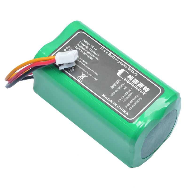 3200mAh 14.4V Battery For ABIR X5 X6 X8 R20 LIECTROUX C30B X