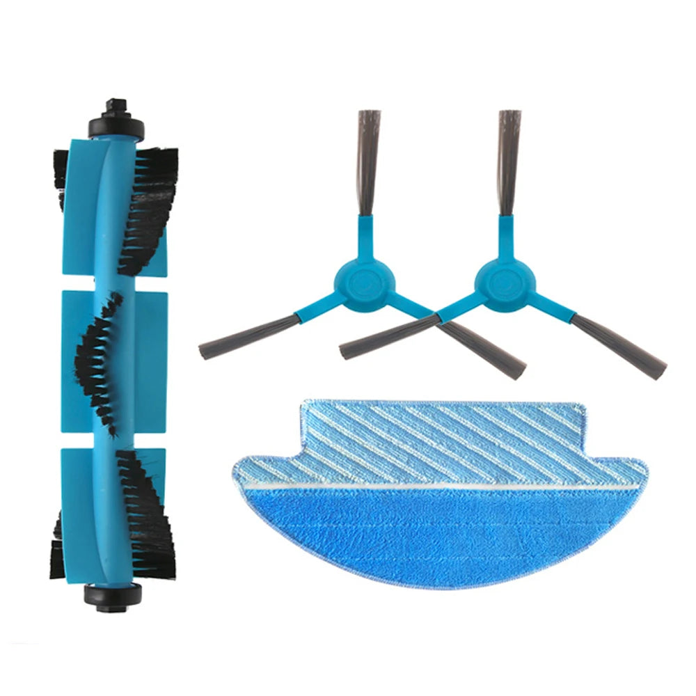 For Cecotec Conga 3090 Main Roller Side Brush Hepa Filter Mop Cloth Rag Robot Vacuum Cleaner Accessories Replacement Parts Kit