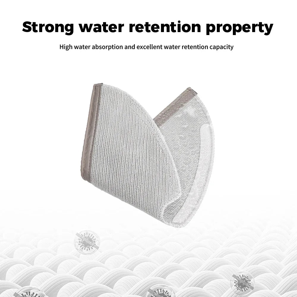 Mop Cloths Replacement Parts for Roborock Q5 Pro/Q5 Pro+/Q8 