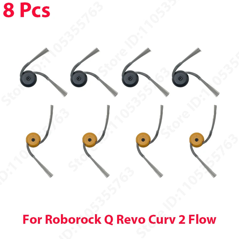 Original Roborock Q Revo Curv 2 Flow Filter Main / Side Brush Roller Mop Dust Bag Robot Vacuum Cleaner Parts