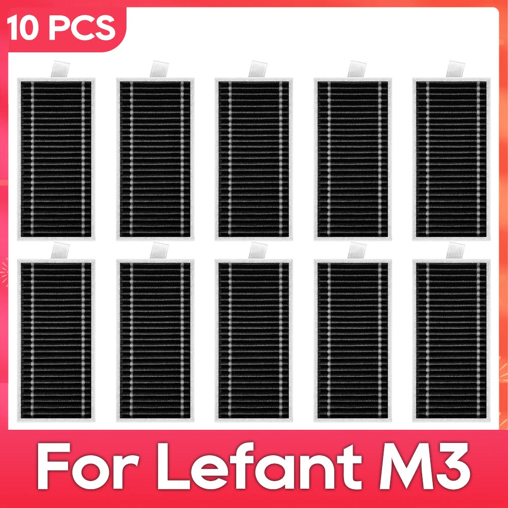 Fit For ( Lefant M3 / M3 MAX / M3L / Gen2 / Gen1 ) Brush Filter Mop Dust Bag Parts Accessories Robot Vacuum Cleaner Kit