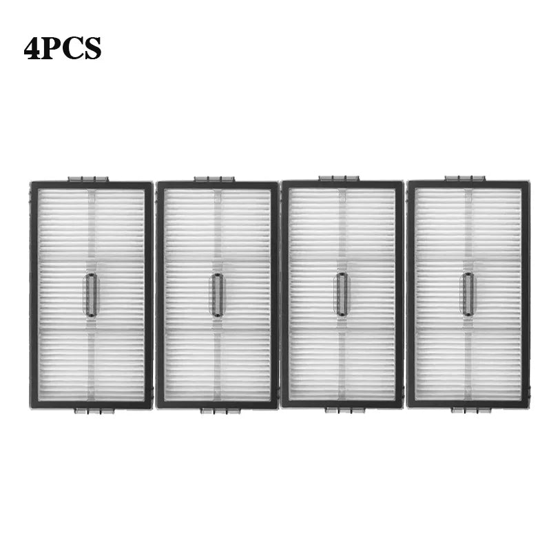 Roborock Saros 10R / Saros 20 Robot Vacuum Spare Parts Main Side Brushes Mop Cloths HEPA Filters Dust Bags Accessories
