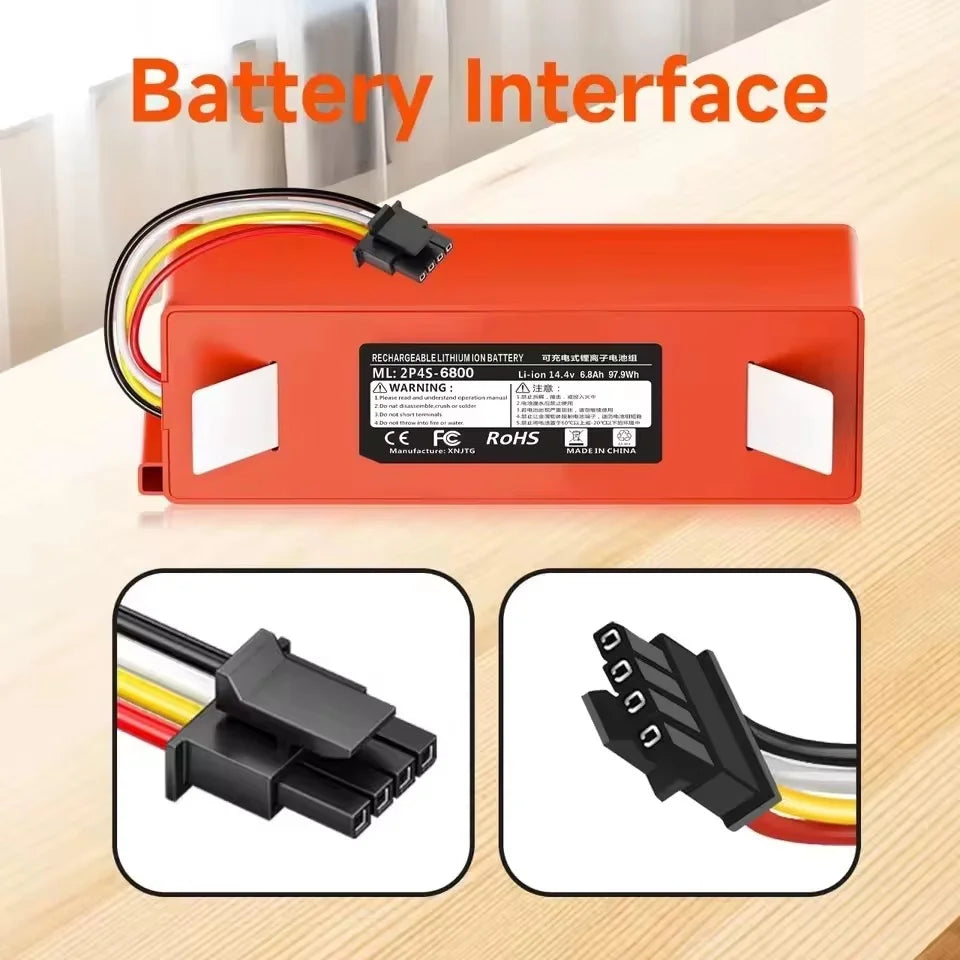 New2026 14.4V 2800mah-12800mAh Replacement Battery MDKSLS fo