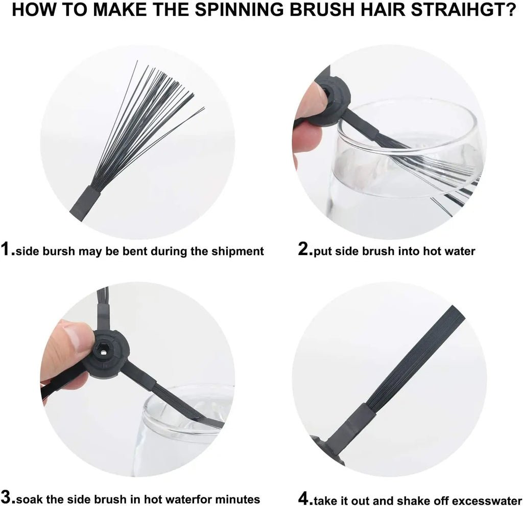 Primary Hepa Filter Side Brush Replacement for ILIFE V3 V3s 