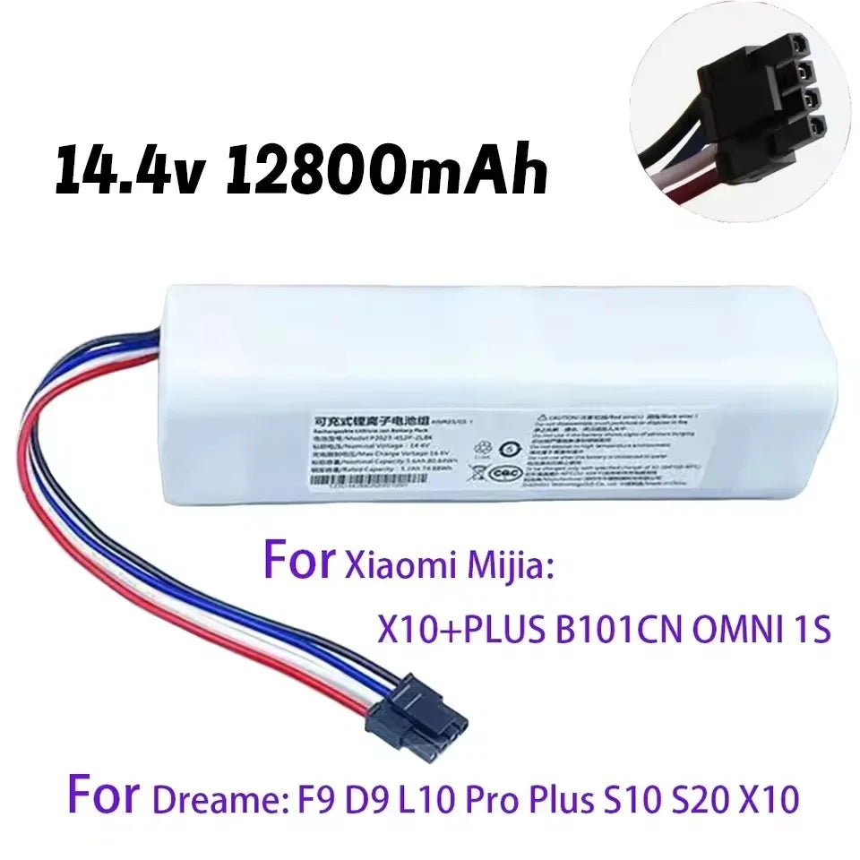 MDKSLS 2026 New 14.4V 12800mAh Li-ion BMS Battery for Dream 