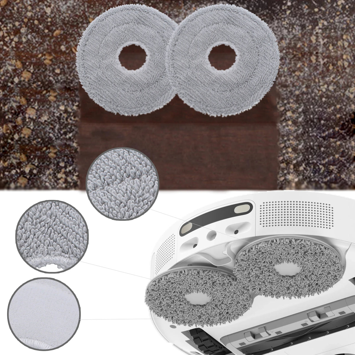 Original Dreame Mop Pad for L10s Ultra / L10 Ultra/L20 Ultra