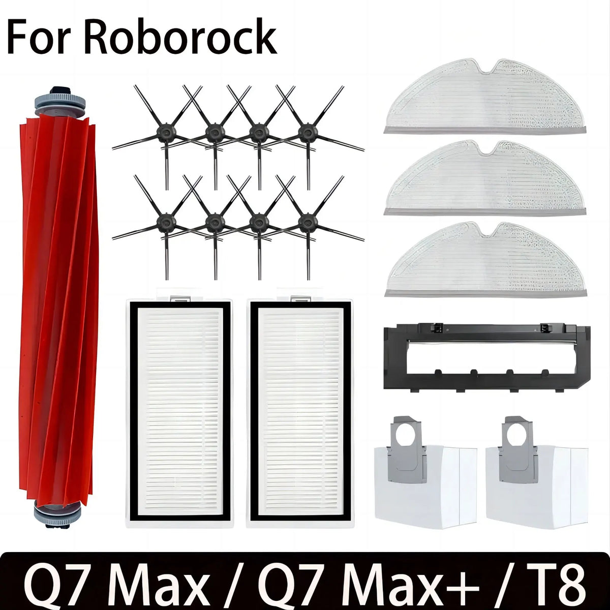 For Roborock Q7 Max / Q7 Max+ / Q7 Plus / T8 Accessories Mai