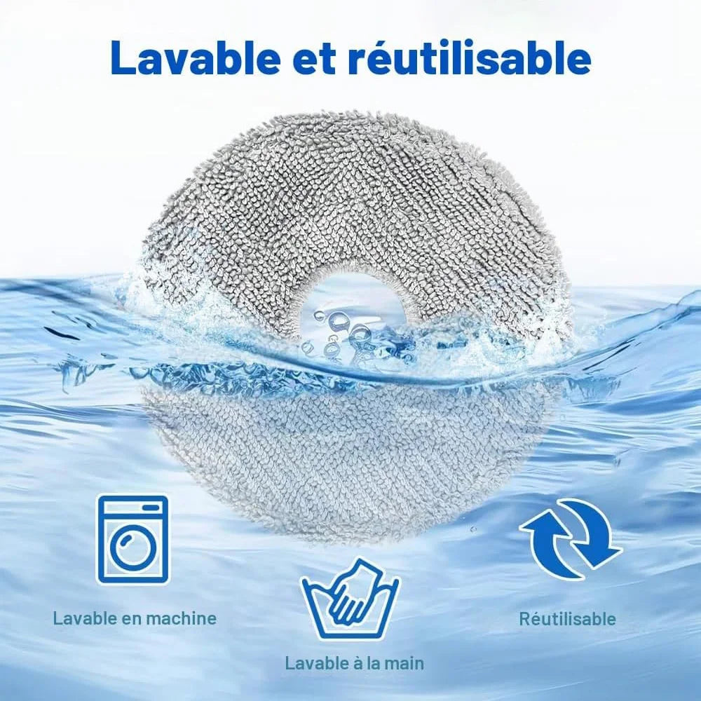 6PCS cleaning cloths for Dreame L10s Ultra Gen 3/Gen 2/L10s 