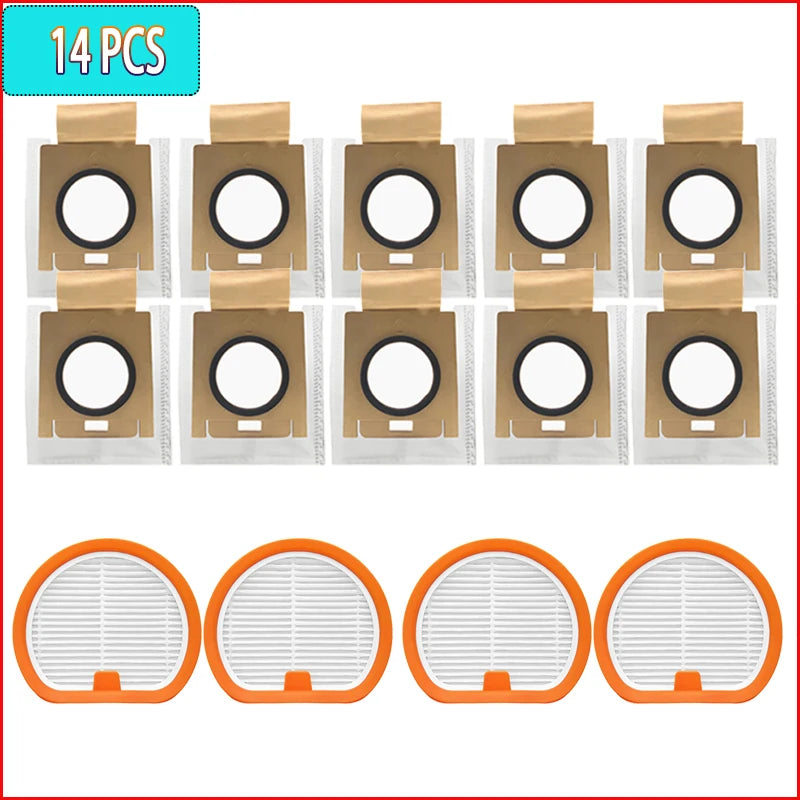 Compatible For ( Uwant V500 ) Cordless Vacuum Parts Dust Bag Filter Replacement Accessories 유원트 V500 필터 먼지봉투 소모품