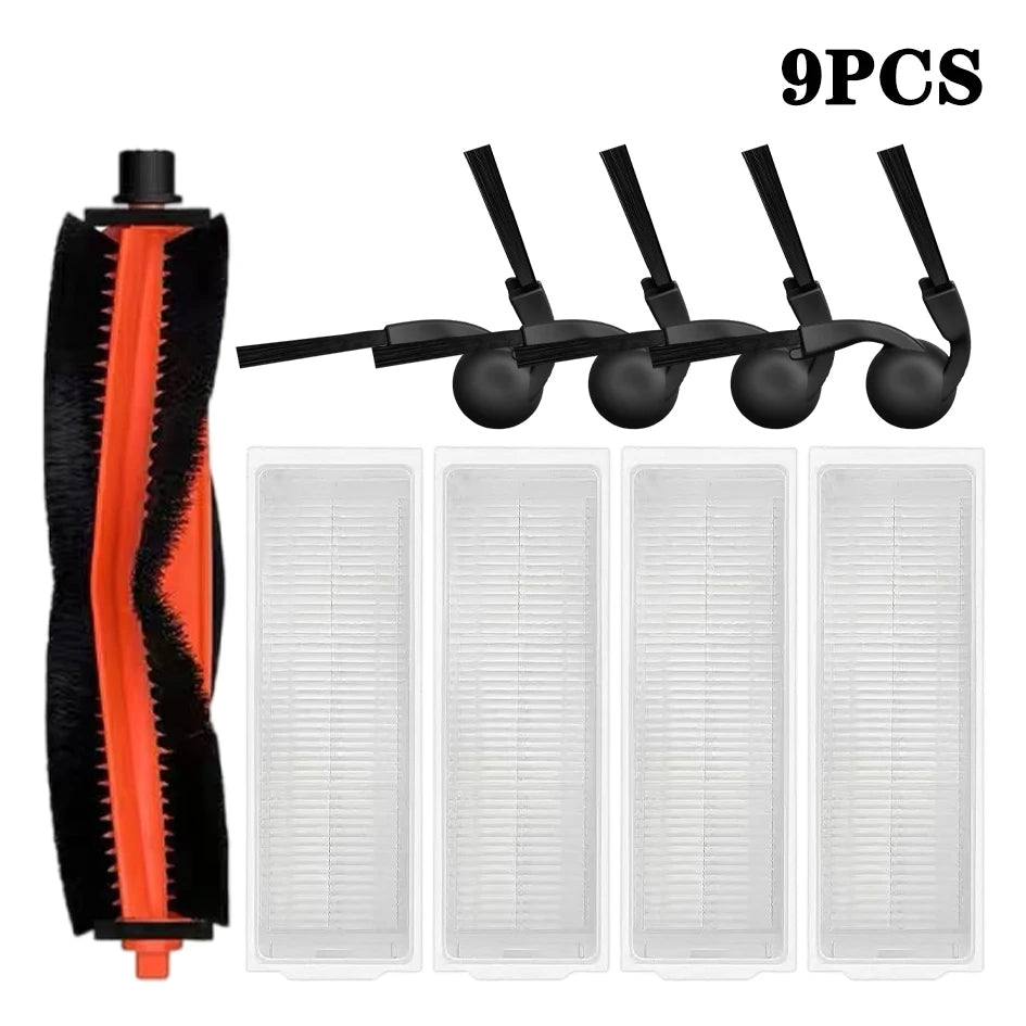 For Xiaomi S40 PRO / OV71GL Robot Vacuum Replacement Parts Main Side Brush HEPA Filter Mop Cloth Accessories