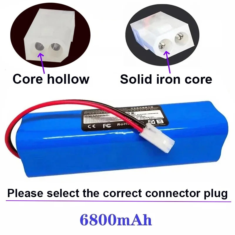 100% New 6800mAh Battery For Viomi V3 Max V-RVCLM27B Robot V