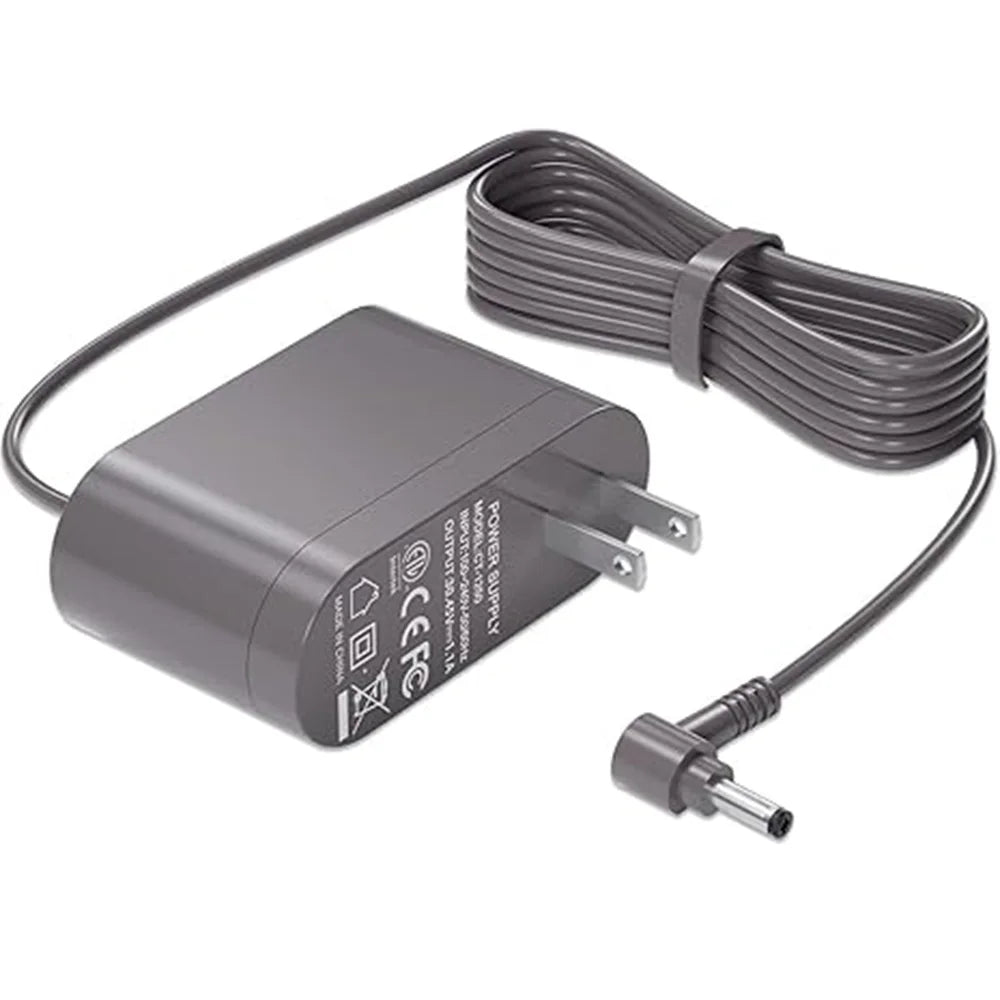 30.45V 1.1A Charger For Dyson V10 V11 V12 V15 SV12 SV14 SV15 SV16 33W Vacuum Cleaner Power Adapter Power Supply with Cord 1.8m