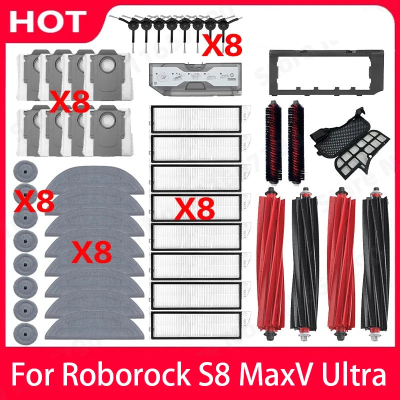 Roborock S8 MaxV Ultra Robot Vacuum Cleaner Accessories Mop 