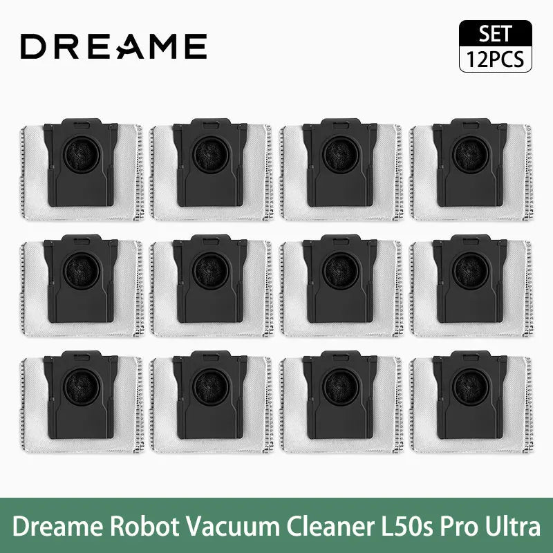 Dreame L50s Pro Ultra Robot Vacuum Cleaner Replacement Accessories Main Side Brush Mop Cloth Hepa Filter Dust Bag Spare Parts
