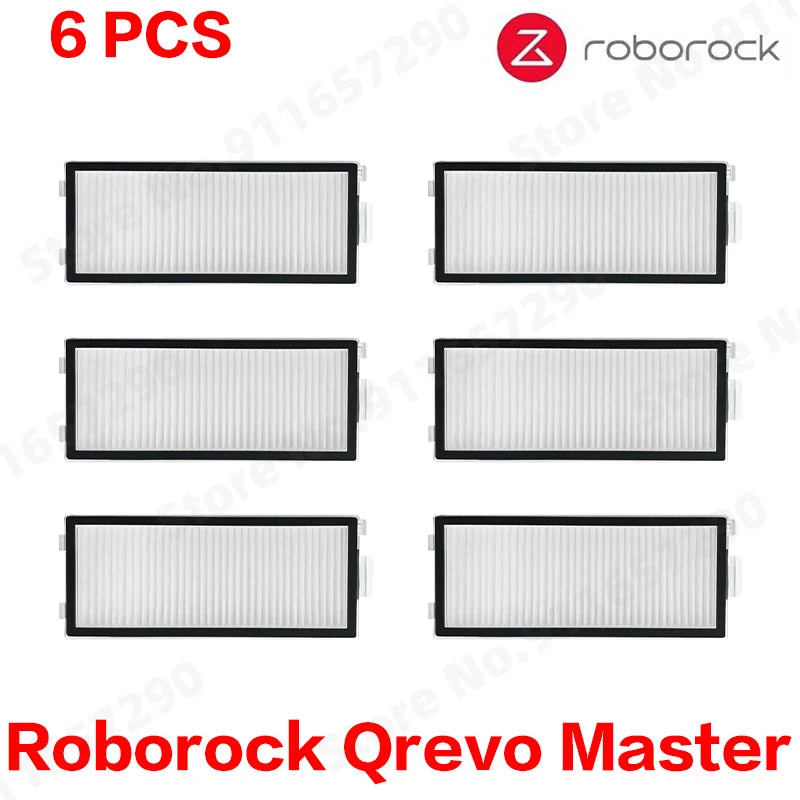 Roborock Qrevo Master / Qrevo Slim Robot Vacuums Cleaner Accessory Main Side Brush Hepa Filter Mop Cloths Dust Bag Spare Part