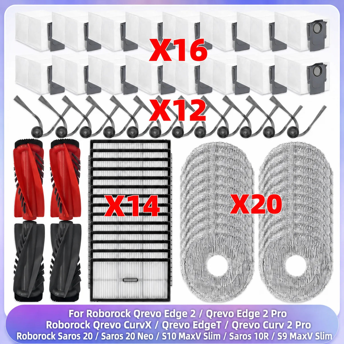 Fit For Roborock Saros 20/ Saros 20 Neo/ Saros 20X/ S10 MaxV