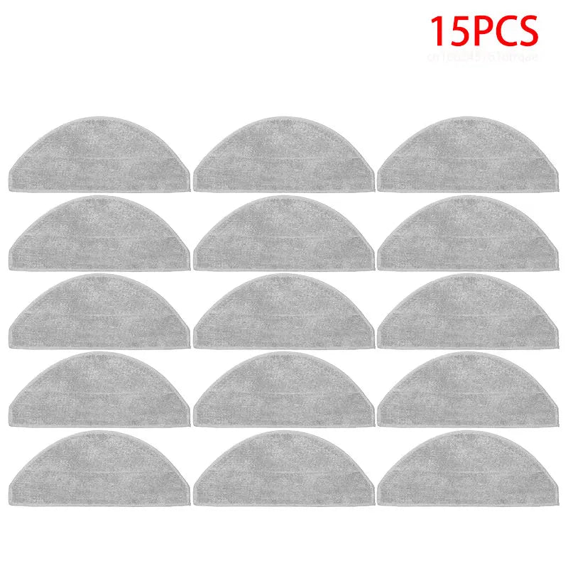 For Xiaomi Robot Vacuum S20 / D106 Accessories Main Side Brush Hepa Filter Mop Cloth Dust Bag Replacement Spare Parts