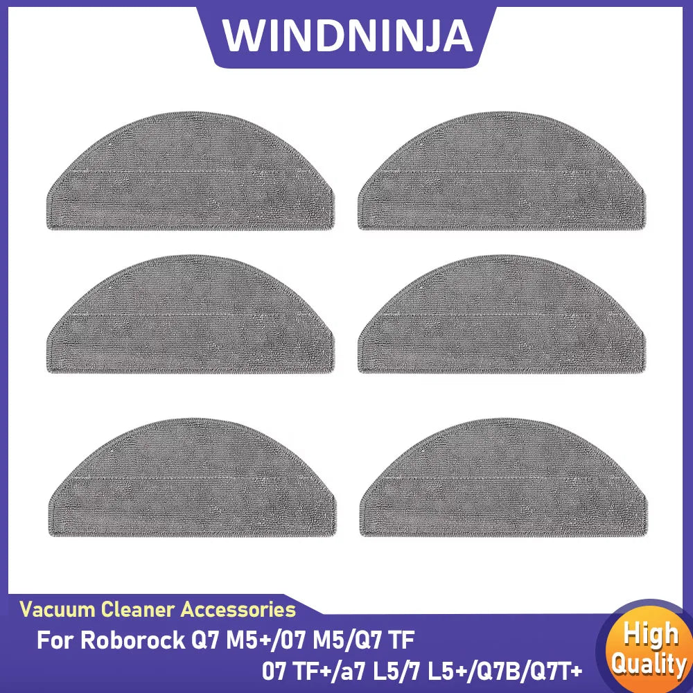 Mop Cloth For Roborock Q7 M5 M5+ TF TF+ L5 L5+ Q7T+ Q7B Robo