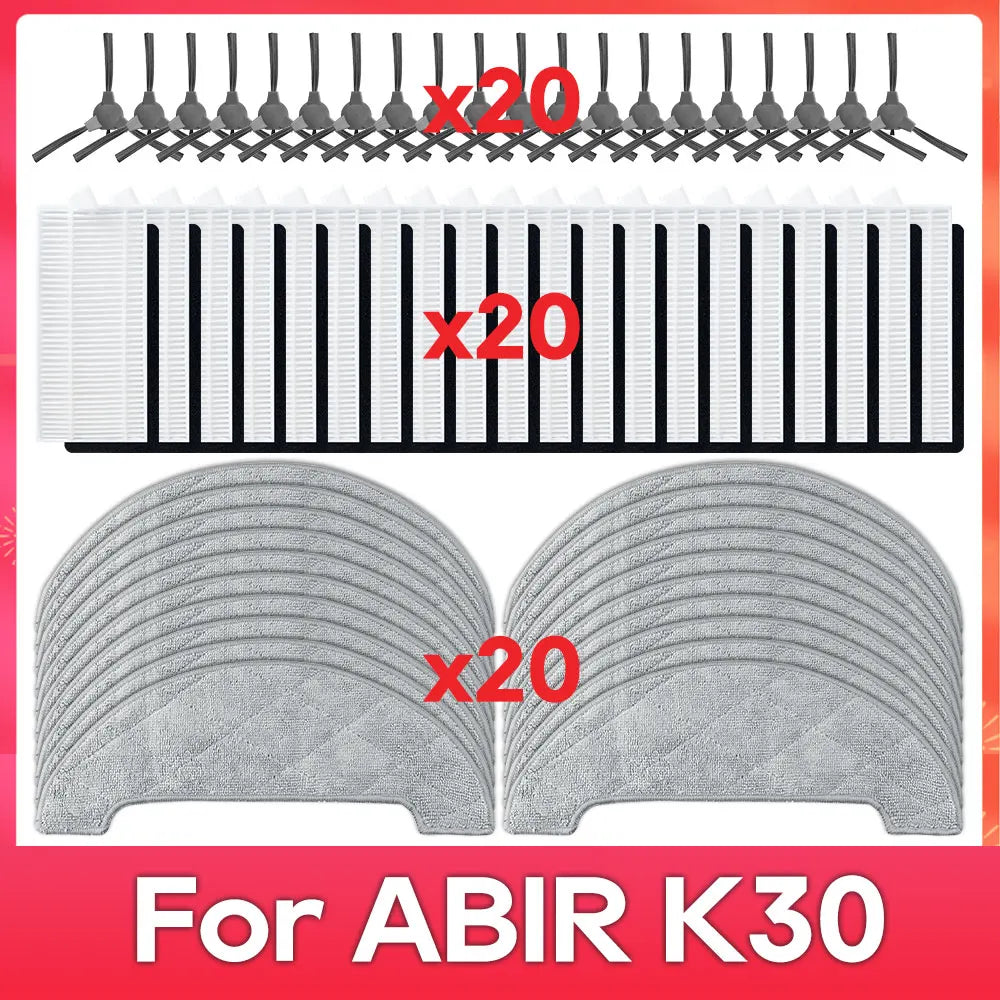 Fit For ( ABIR K30 / K20 )Part Accessory Side Brush Filter M