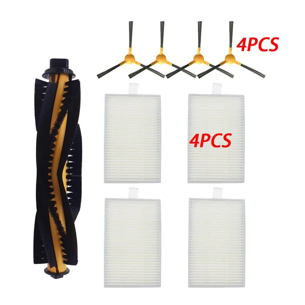 Roller Side Brush HEPA Filter Mop S Set For Liectroux C30B /Proscenic 800T 820S 820T 830T Robot Vacuum Cleaner Parts