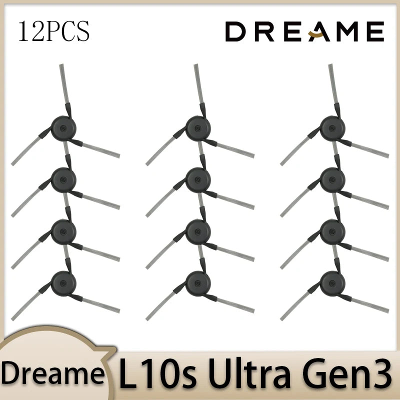 Dreame L10s Ultra Gen3 Robot Vacuum Cleaner Accessories Main Brush Side Brush HEPA Filter Mop Cloths Dust Bag Par