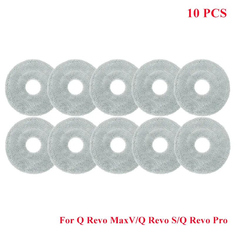 Accessories For Roborock Q Revo MaxV/Q Revo S/Q Revo Pro Vacuum Cleaner Part Main Brush Mop Cloth Dust Bag Mopping Cloth Pad