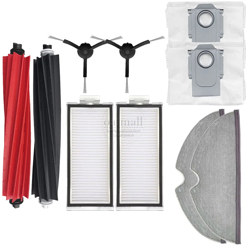 Accessories For Roborock Q8 Max Q8 Max+ Robot Vacuum Cleaner Spare Parts Replacement Kit Main Brush Hepa Filter Mop Cloth