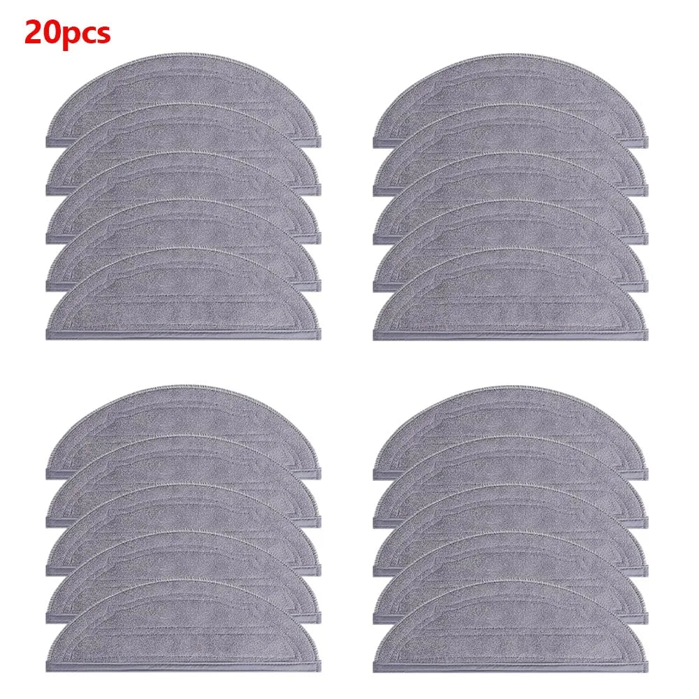 Washable Mop Pads For Roborock Q10V/Q10V+/S8 Pro /S8 Pro+/Q10 S5/Q10 S5+/Q10 VF/Q10 VF+ Robot Vacuum Mop Cloth Replacement Parts