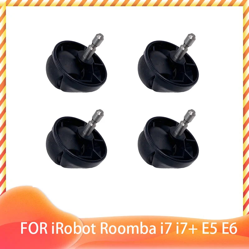 Front Wheel Caster Steering Wheel Replacement for IRobot Roomba i7+i7 Plus E5 E6 E7 Smart Robotic Vacuum Cleaner Spare Part