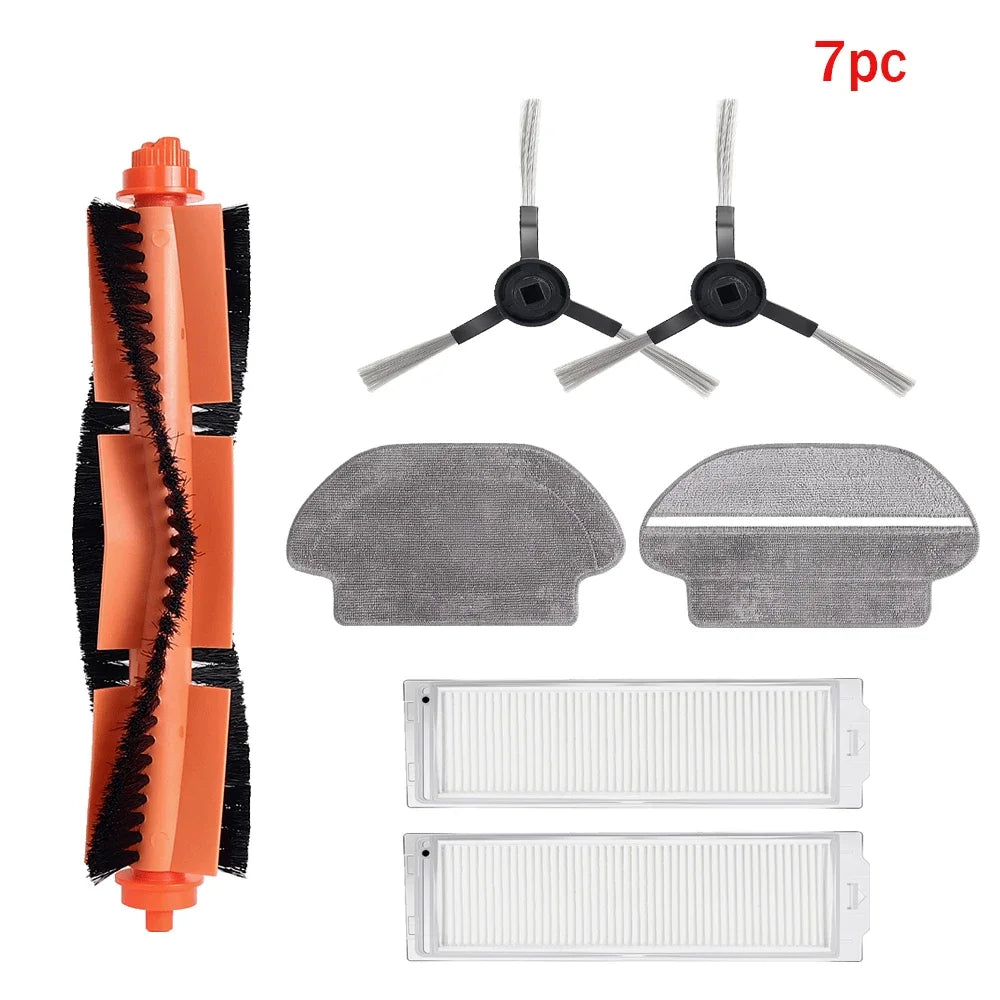For Xiaomi Robot Vacuum Mop 2S/Pro/P/S10EU/STYTJ02YM/V3/SE Premium Filter Main Side Brush Absorbent Mop Cloth Spare Kit