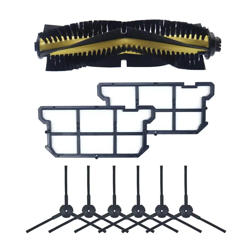 Main Roller Brush + Side Brush Replacement Kit for Ilife V7s