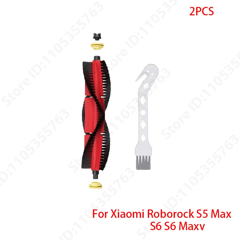 For Xiaomi Roborock S5 Max S50 S55 S5 S6 MaxV S6 Pure E4 E5 Robot Vacuum Spare Parts Main Side Brush Hepa Filter Mop