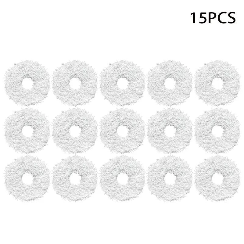 Mop Rag Parts For Ecovacs Deebot T20 OMNI/ X1 OMNI T10 TURBO Vacuum Cleaner Washable Mop Rags Mop Cloth Replacement Accessories