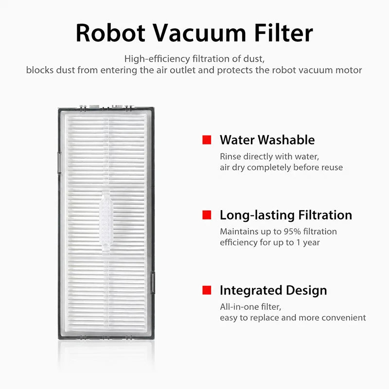 Roborock S8/S8+/S8 Pro Ultra Robot Vacuum Cleaner Accessorie