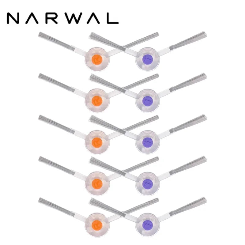 Narwal Freo X Ultra / J4 / J4 Lite Robot Vacuum Spare Parts Main Side Brushes Mop Cloths HEPA Filters Accessories