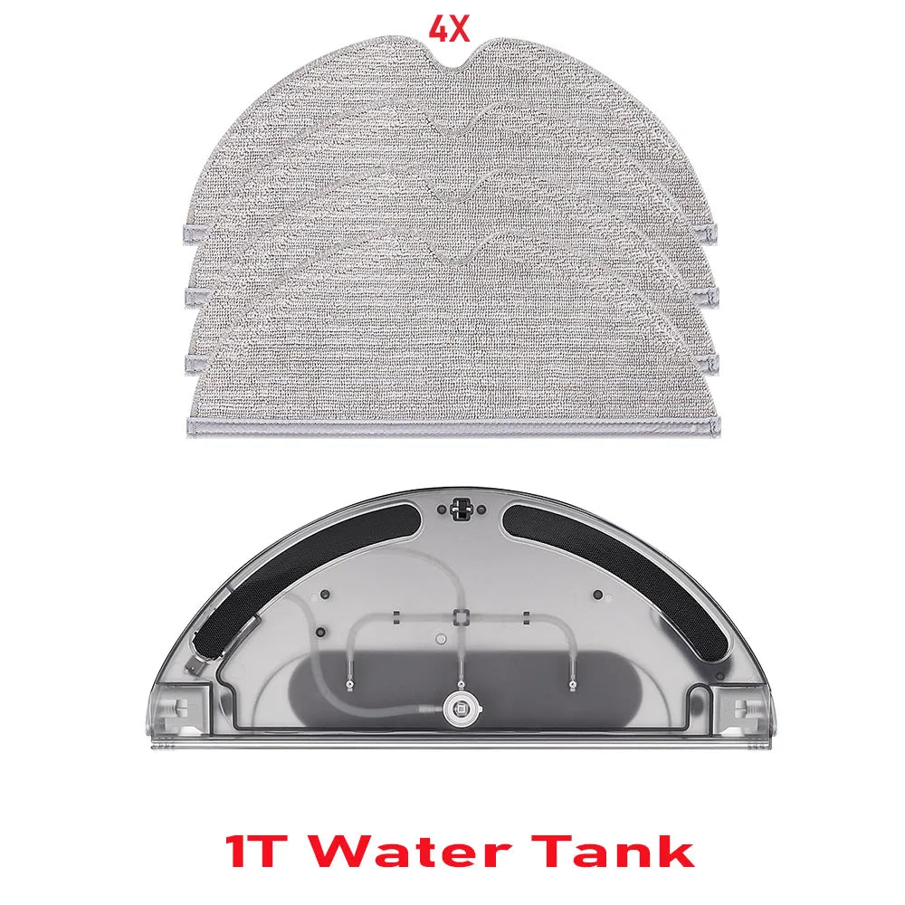 Water Tank Mop Cloth For Xiaomi Mijia 1C STYTJ01ZHM 1T STYTJ02ZHM Electric Controll Water Container Robot Vacuum Cleaner Parts