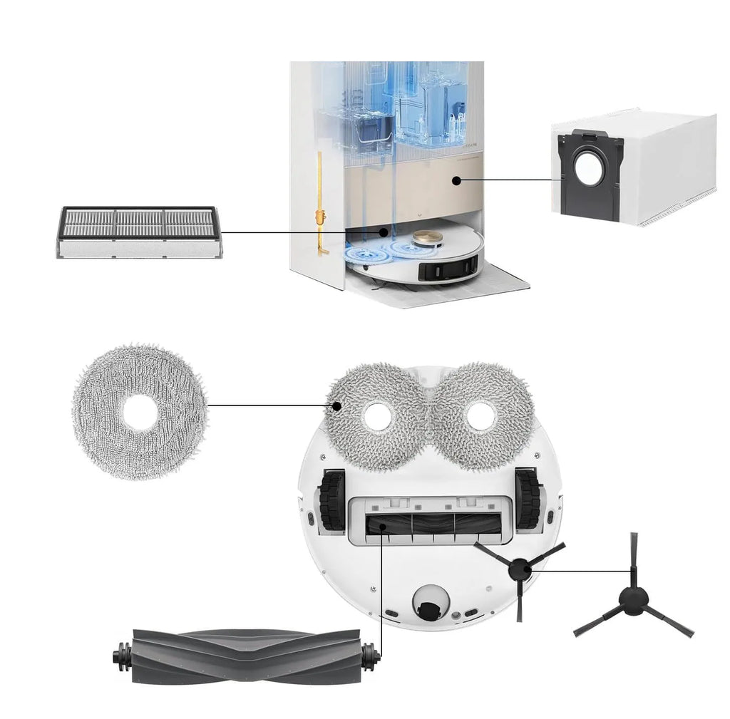 Dreame L30s Ultra & L10s Ultra Gen2 Robot Vacuum Cleaner Acc