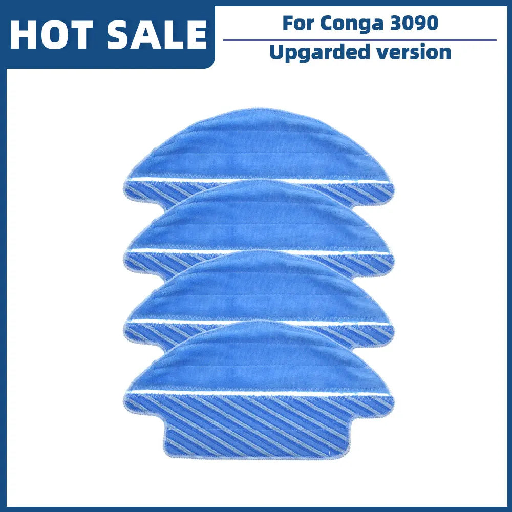 Compatible For Cecotec Conga 3090 Robot Vacuum Spare Parts Accessories Main Side Brush Hepa Filter Mop Rag Cloth Universal Wheel