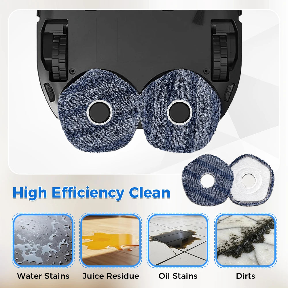Parts Kit for Eufy X10 Pro Omni Robot Vacuum Main Roller Bru