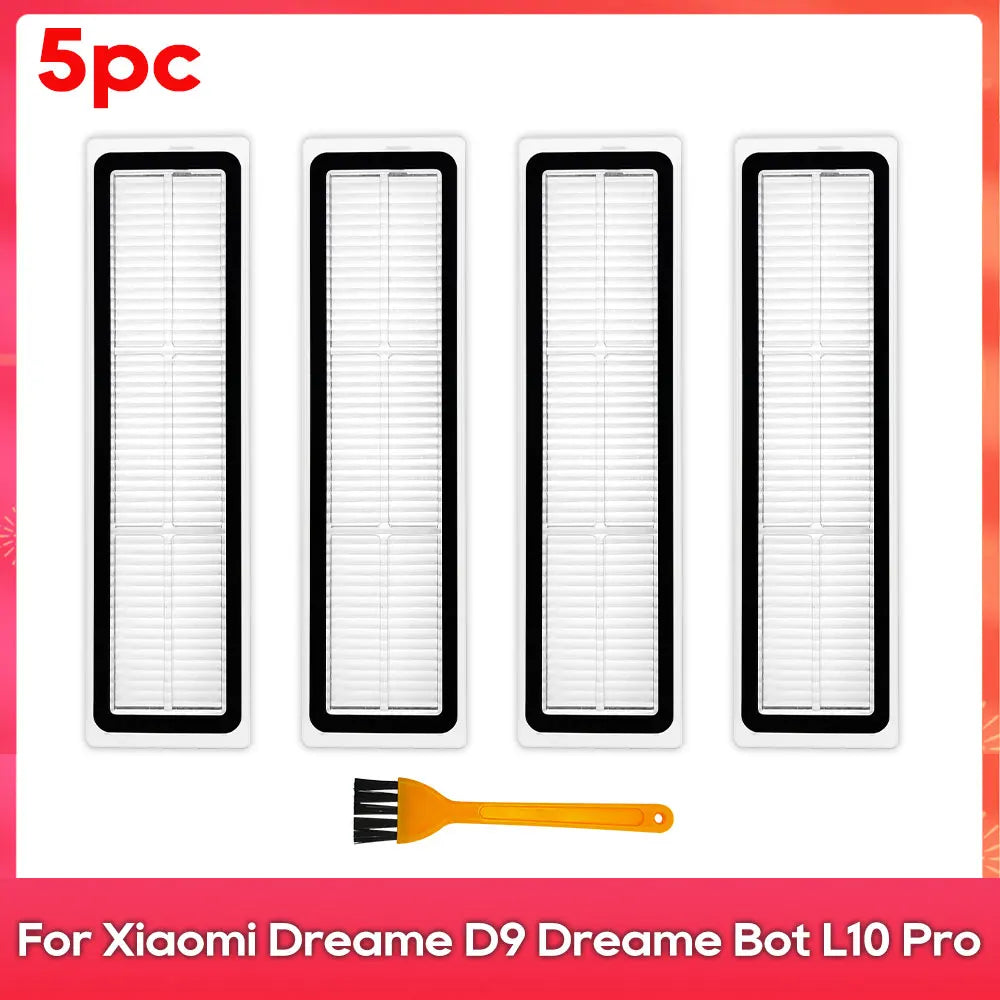 Compatible For ( Dreame D9 L10 Pro Trouver Robot LDS Vacuum Finder ) Spare Parts Accessories Main Side Brush Mop Hepa Filter