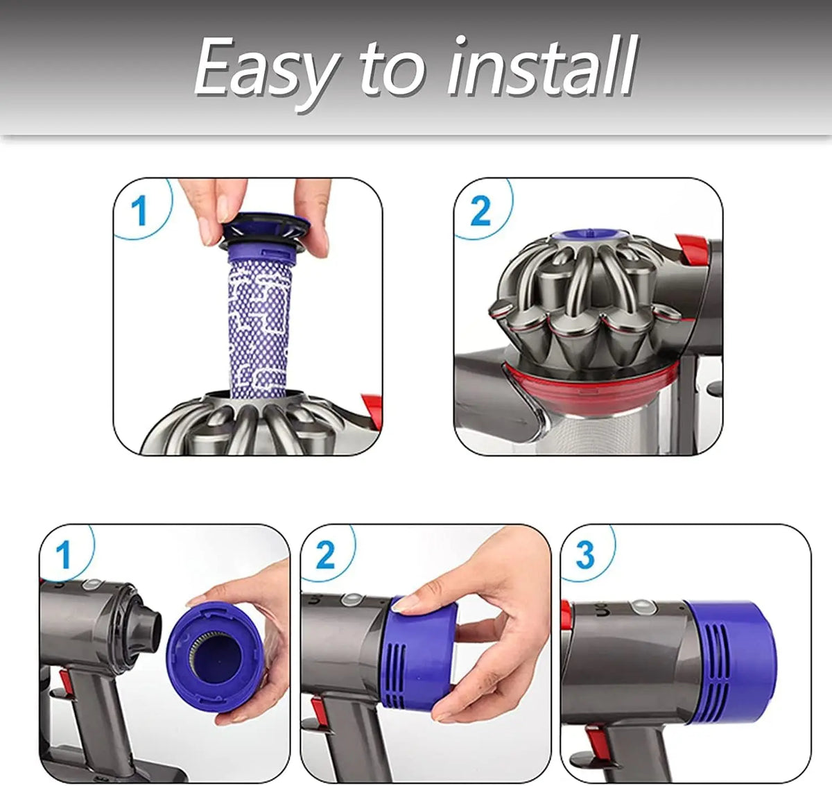 For Dyson V7 V8 SV10 SV11 Spare Parts Handhold Robot Vacuum 