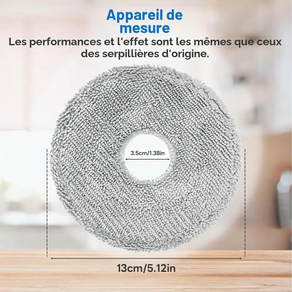 6PCS cleaning cloths for Dreame L10s Ultra Gen 3/Gen 2/L10s 