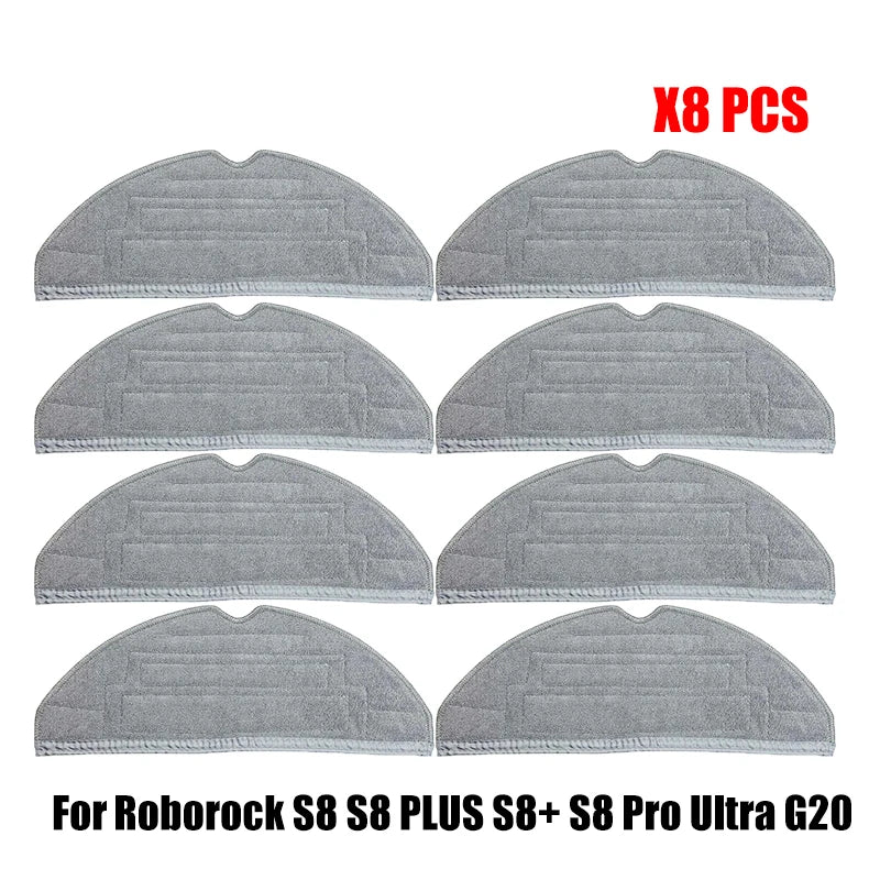 Mop Cloth for Roborock S8 S8 PLUS S8+ S8 Pro Ultra G20 Robot Vacuum Cleaner Accessories Double Vibration Mop Pad Rags Parts