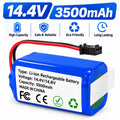 14.4V 2600mAh Li-ion Replacement Battery for Robot Vacuum De